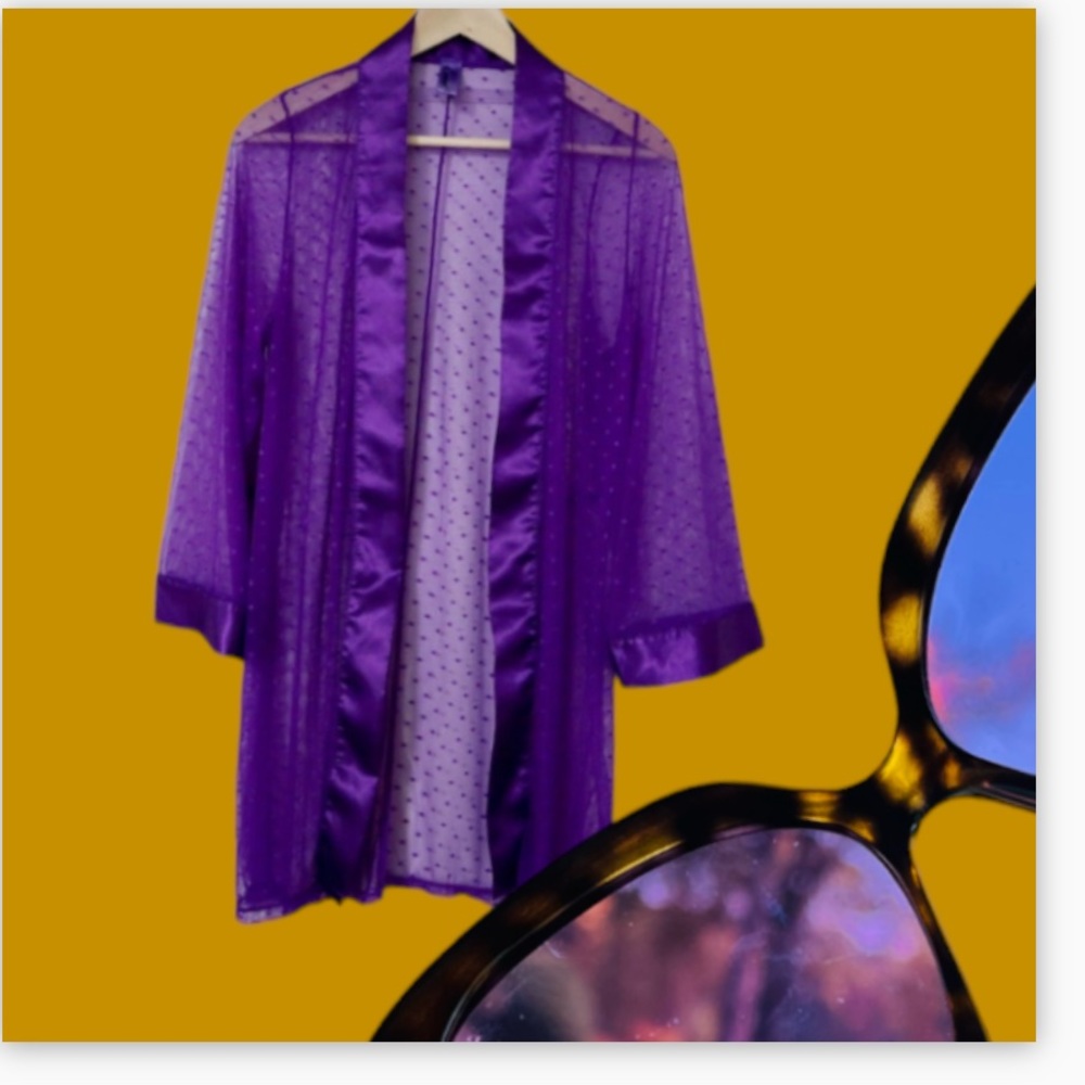 Exposed Purple Robe